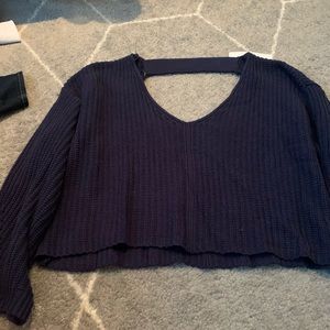 Cropped UO sweater